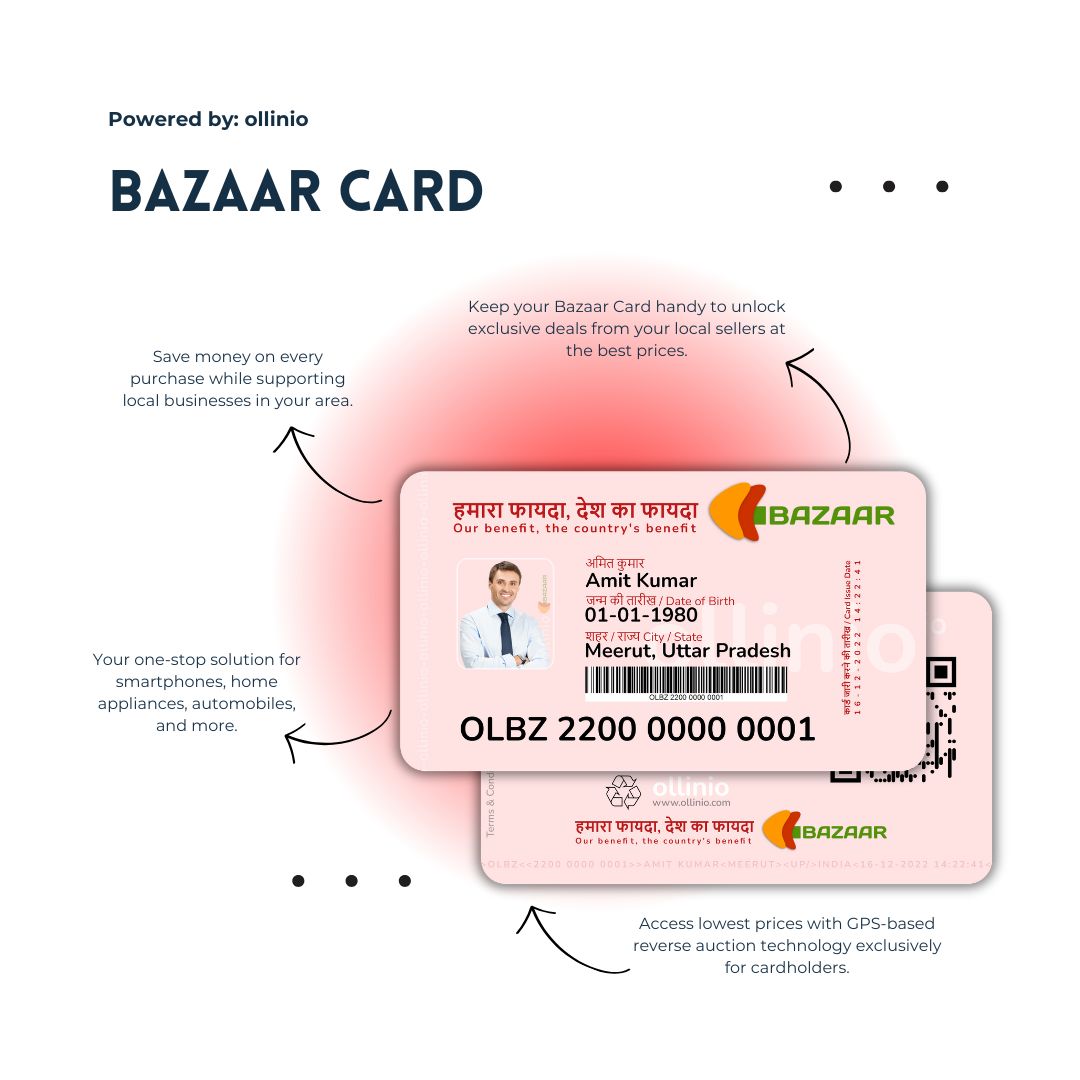 bazaar card by ollinio